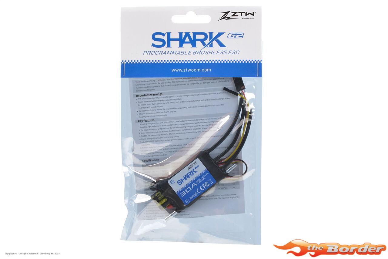 ZTW - Shark 30A SBEC G2 - 2-4S - SBEC 5-6V/4A - Afbeelding 4