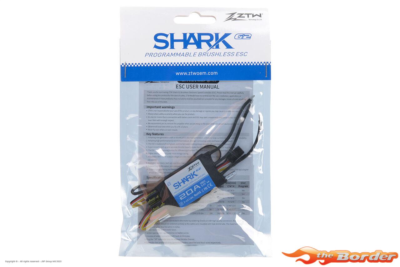 ZTW - Shark 20A SBEC G2 - 2-4S - SBEC 5-6V/4A - Afbeelding 6