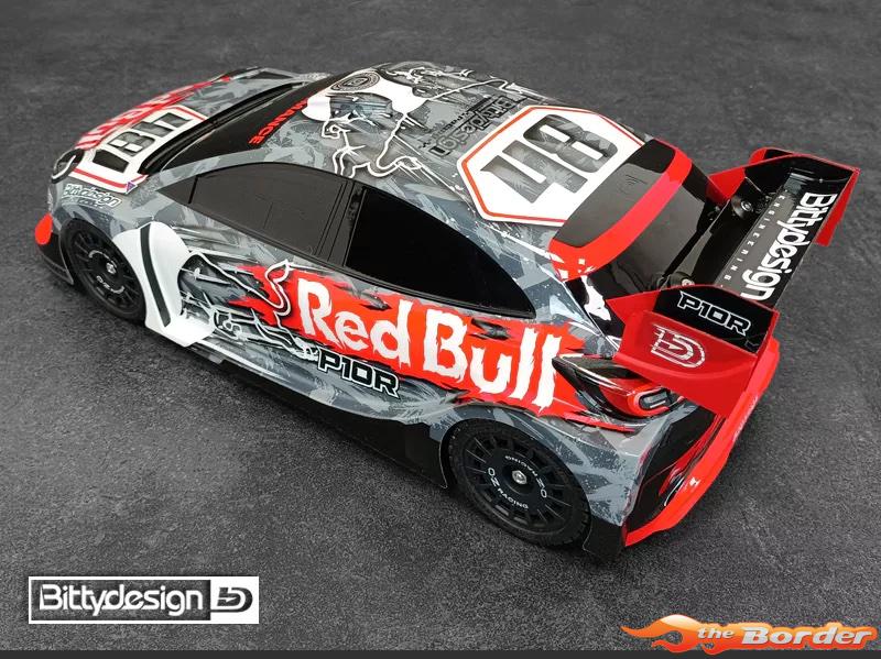 BittyDesign P10R 1/10 Rally Clear Body 190mm 1mm Hard BD-RX-190P10RH - Afbeelding 4