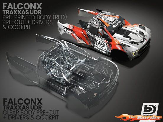 BittyDesign FALCON-X 1/7 Clear Body for Traxxas UDR Pre-Cut 1.5mm - Afbeelding 2