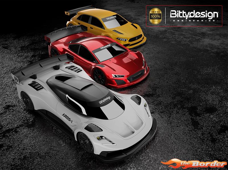 BittyDesign CA45 Clear body - 1/28 Mini-Z BD-MZ-CA45 - Afbeelding 4