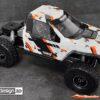 BittyDesign ROCK1 1/10 Clear Crawler Body (Cab Only) 12.3" (313mm) CR-RK1-C - Afbeelding 8