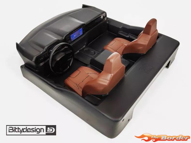 BittyDesign ROCK1 1/10 Clear Interior CR-RK1-DC - Afbeelding 3