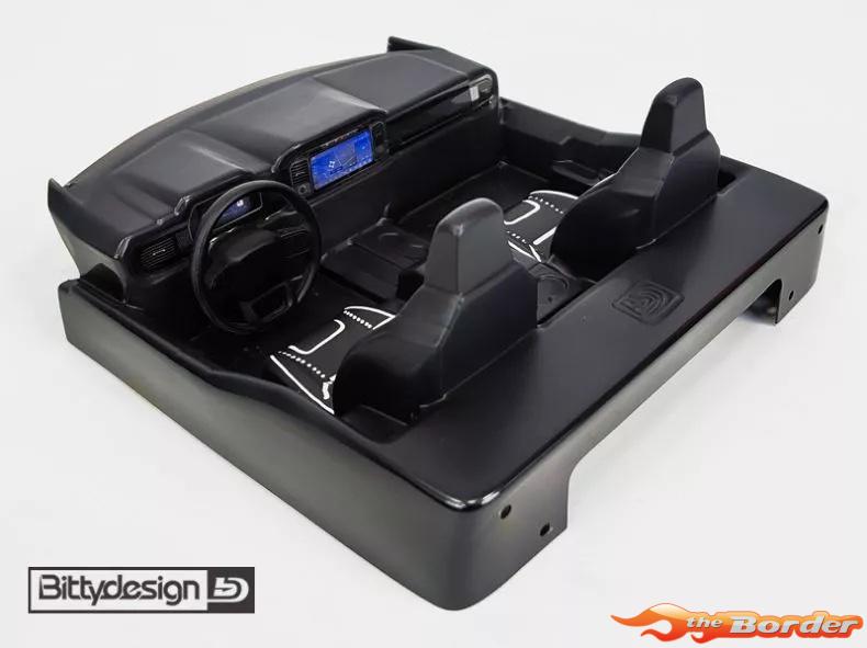 BittyDesign ROCK1 1/10 Clear Interior CR-RK1-DC - Afbeelding 4