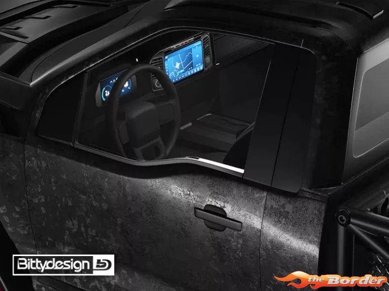 BittyDesign ROCK1 1/10 Clear Interior CR-RK1-DC - Afbeelding 5