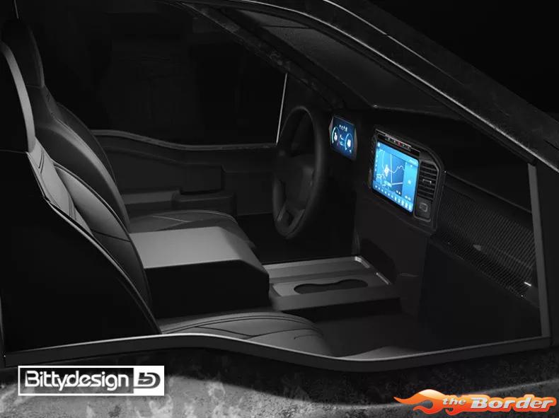 BittyDesign ROCK1 1/10 Clear Interior CR-RK1-DC - Afbeelding 6