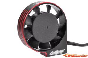 Corally Ultra High Speed Cooling Fan XF-40 w/BEC Connector 40mm Black/Red C-53116-1