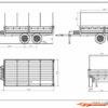 CrossRC Trailer T007 1/10 90100036 - Afbeelding 6