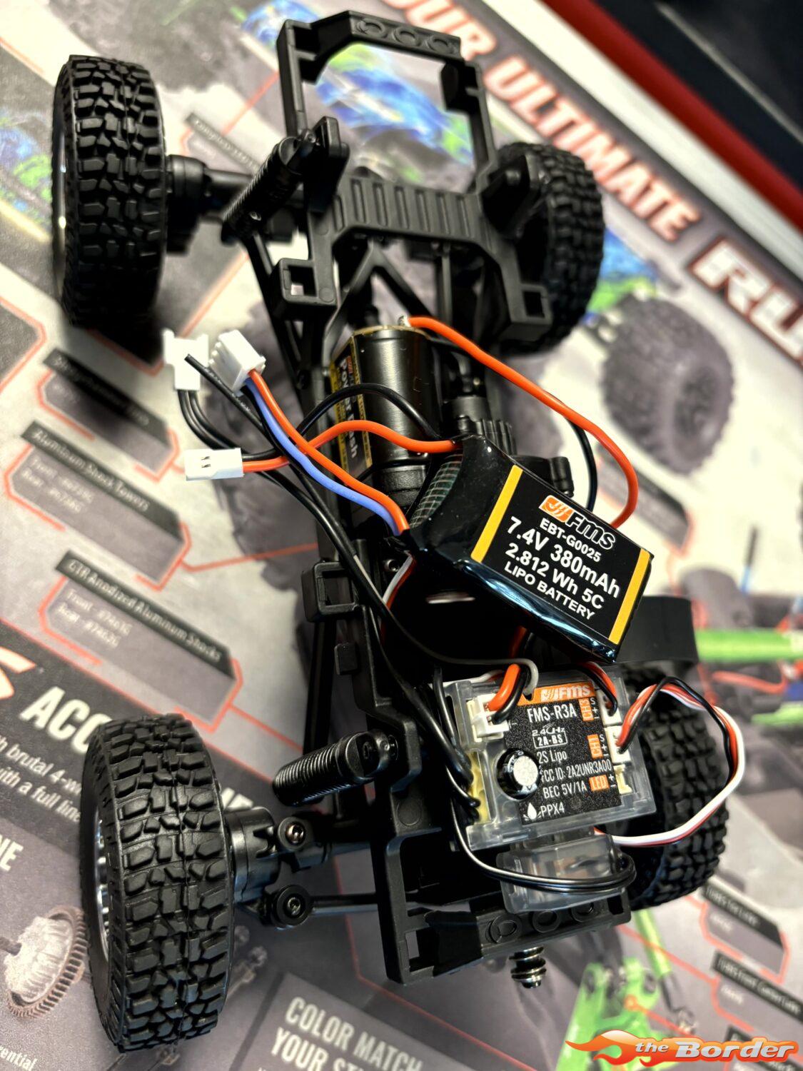 FMS LiPo Batterij 2S 380mAh voor FMS en RocHobby auto's FMSC2136 - Afbeelding 3