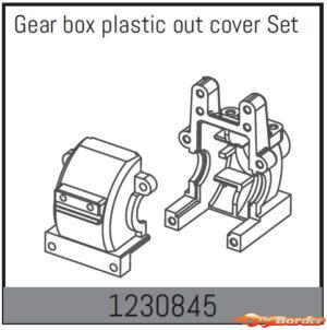 Absima Gear Box Plastic Cover Set 1230845