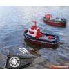 Heng Long 1/72 Tugboat 686 2.4ghz 230mm RTR Groen - Afbeelding 3