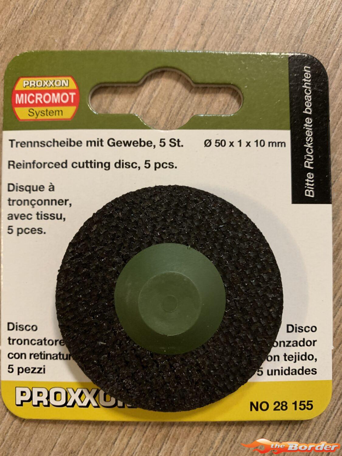 Proxxon Doorslijp Schijf 50x1x10mm (5pcs.) 28155 - Afbeelding 3