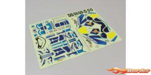 Kyosho Decal Sheet SRT Suzuki RGV-I Hanging-On Racer GPD101B