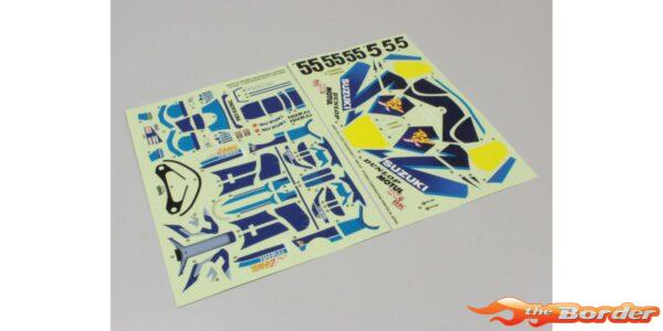 Kyosho Decal Sheet SRT Suzuki RGV-I Hanging-On Racer GPD101B