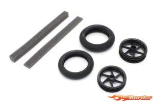 Kyosho Tyres & Wheels Hanging-On Racer (2) High Grip GPTH103B