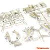 Kyosho Chromed Frame Set Kyosho Hanging-On Racer GPW13C - Afbeelding 2