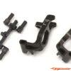 Kyosho Front Hub Carrier Set MP9-MP10 Aluminium - 19 Deg. IFW461C - Afbeelding 2