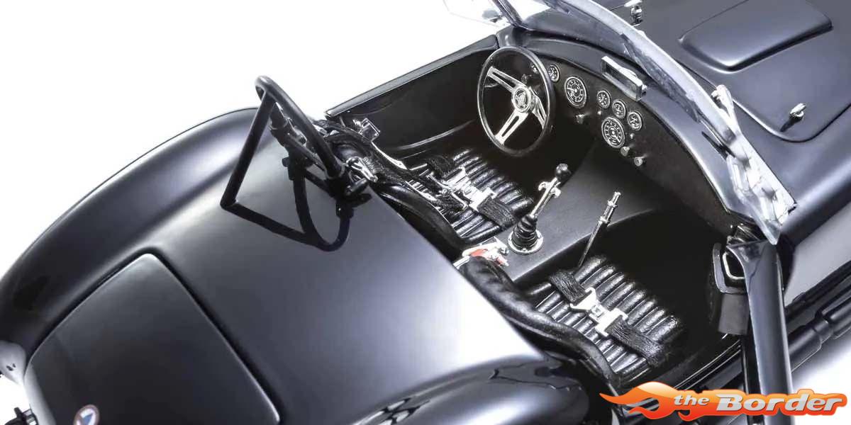 Kyosho 1/18 Shelby Cobra 427 S/C Spider 1962 Black KS08047BK - Afbeelding 8