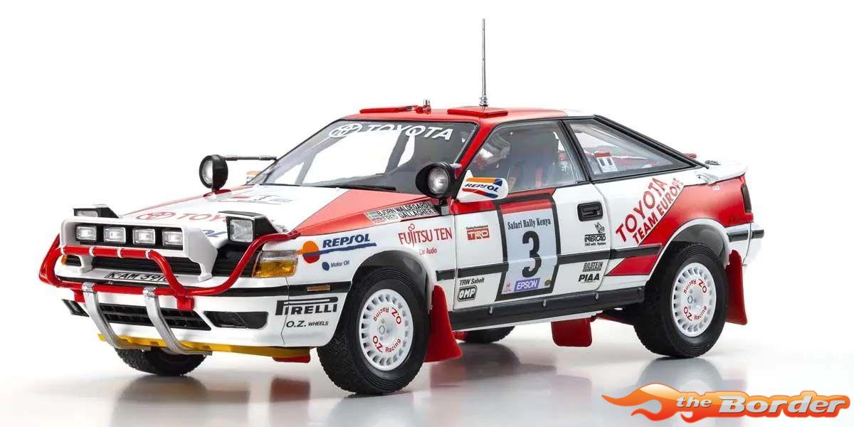 Kyosho 1/18 Toyota Celica GT-Four B.Waldegard Winner Safari 1990 Nr.3 08961A - Afbeelding 12