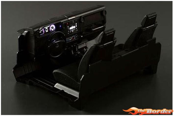 KillerBody Cockpit Set Scale Left/Right Steering LC70 KB48615A - Afbeelding 2