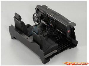 KillerBody Cockpit Set Scale Left/Right Steering LC70 KB48615A