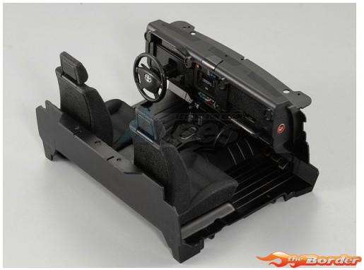 KillerBody Cockpit Set Scale Left/Right Steering LC70 KB48615A