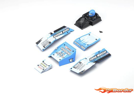 Kyosho Sandmaster Body Parts Set Blue EZ005BL