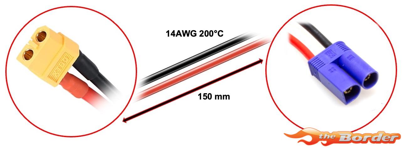 Absima Charge Cable XT60 naar EC5 - Afbeelding 2