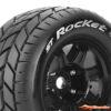 LouiseRC MFT ST-Rocket Tyres for 1/8 Stadium Truck 3.8" 17mm Hex 0 Offset (2) LR-T3324B
