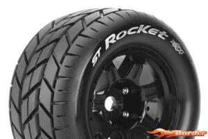LouiseRC MFT ST-Rocket Tyres for 1/8 Stadium Truck 3.8" 17mm Hex 0 Offset (2) LR-T3324B