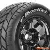 LouiseRC MFT ST-Rocket Tyres for 1/8 Stadium Truck 3.8" 17mm Hex 0 Offset (2) LR-T3324BC