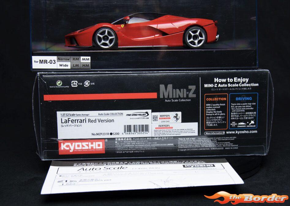 Kyosho Mini-Z Body Set La Ferrari Red MZP224R - Afbeelding 4