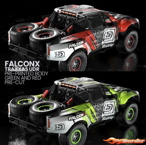 BittyDesign Clear Interior for Traxxas UDR FALCON-X Body BD-TRX7-FLCX-DC - Afbeelding 4