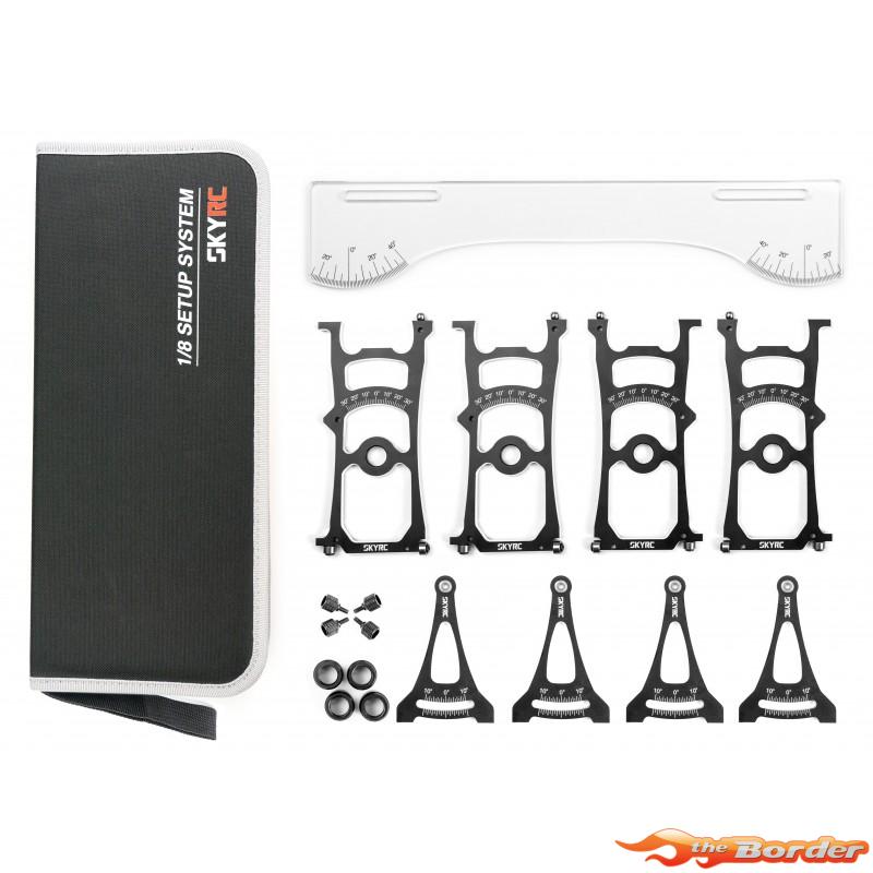 SkyRC Setup System SUS-081 for 1/8 Buggy w/Carrying Bag (Black) 600151-01 - Afbeelding 2