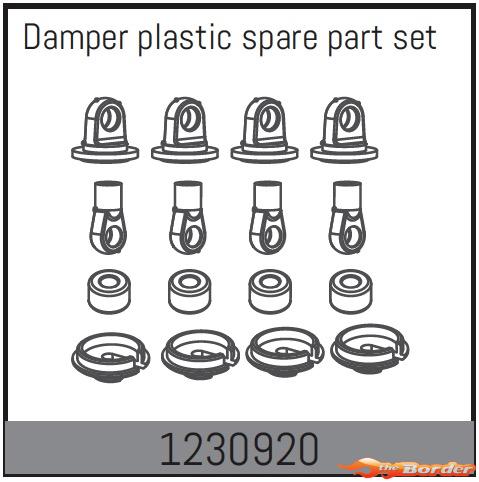 Absima Damper Plastic Spare Part Set 1230920