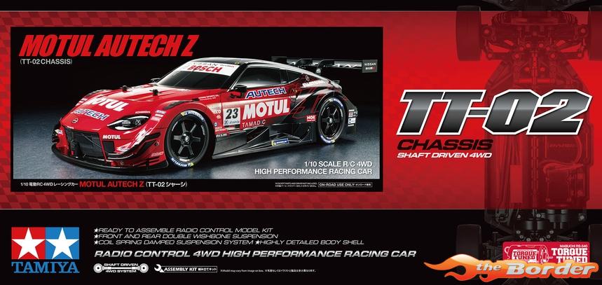 Tamiya 1/10 Motul Autech Z 2023 TT-02 Chassis 58735 - Afbeelding 3