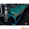 Tamiya Aluminium Zijbumper Blauw BB-01 800734 - Afbeelding 2