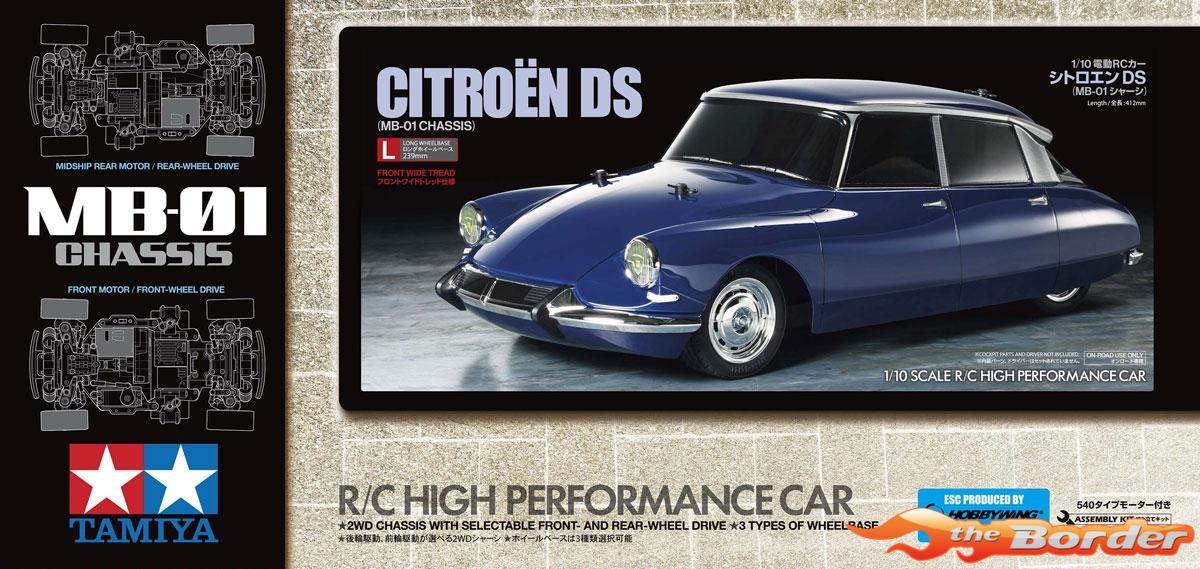 Tamiya Citroen DS MB-01 1/10 Kit 58734 - Afbeelding 3