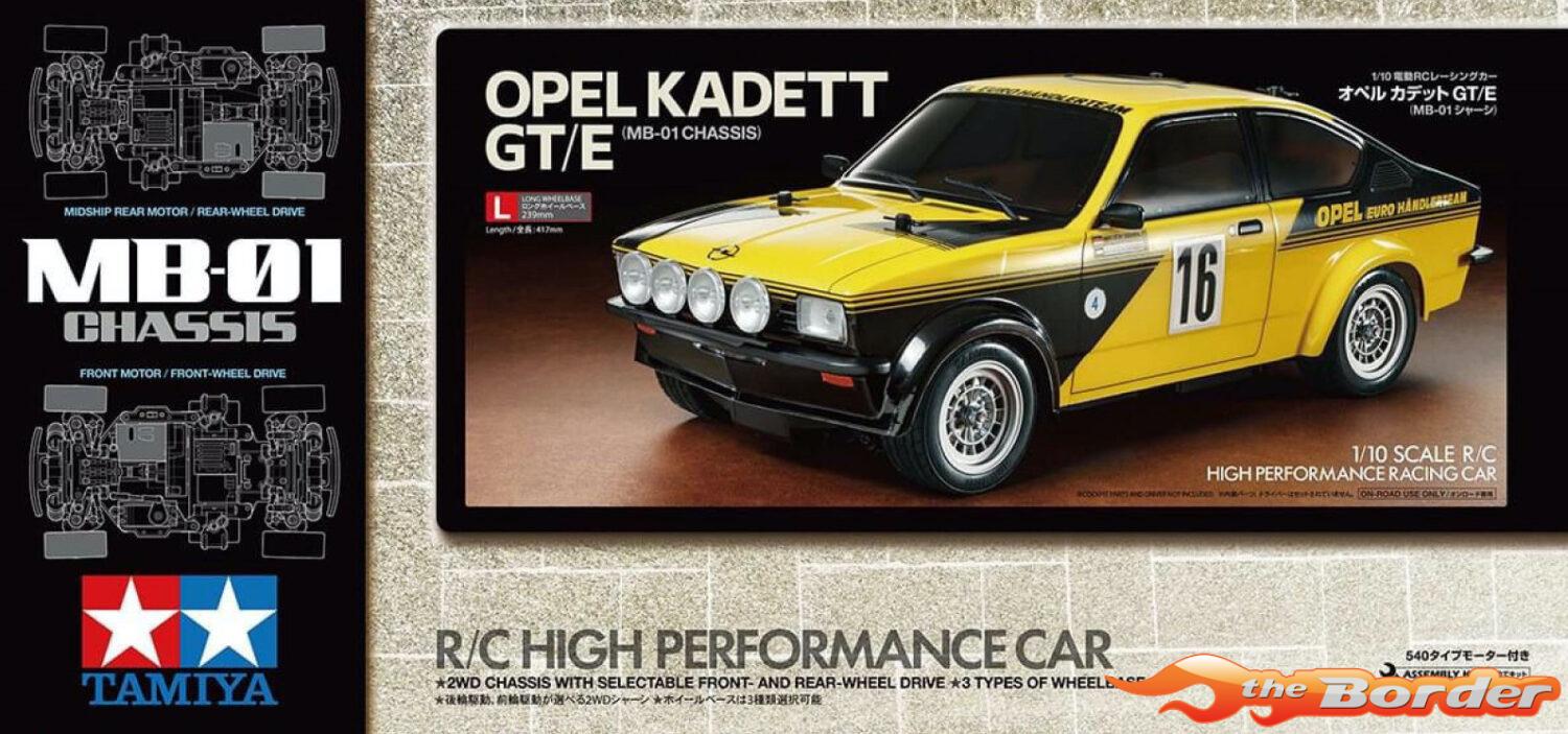 Tamiya Opel Kadett GT/E Rallye MB-01 1/10 Kit 58729 - Afbeelding 4