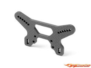 XRAY Graphite Shock Tower for HS Bulkhead - Front 3.5mm - Wider 362088