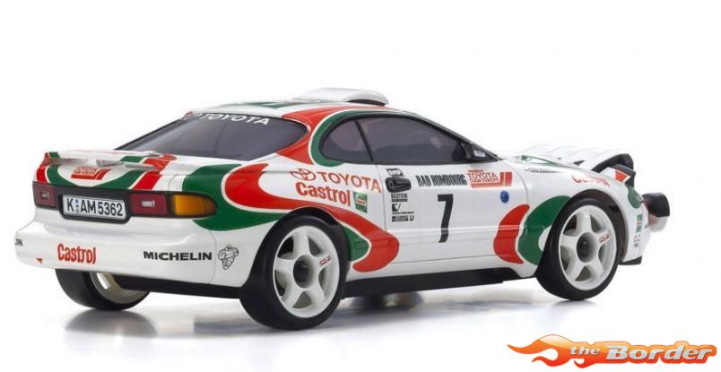 Kyosho Mini-Z Body Set Toyota Celica Turbo 4WD WRC 1993 Juha Kankkunen MZP446JK - Afbeelding 3