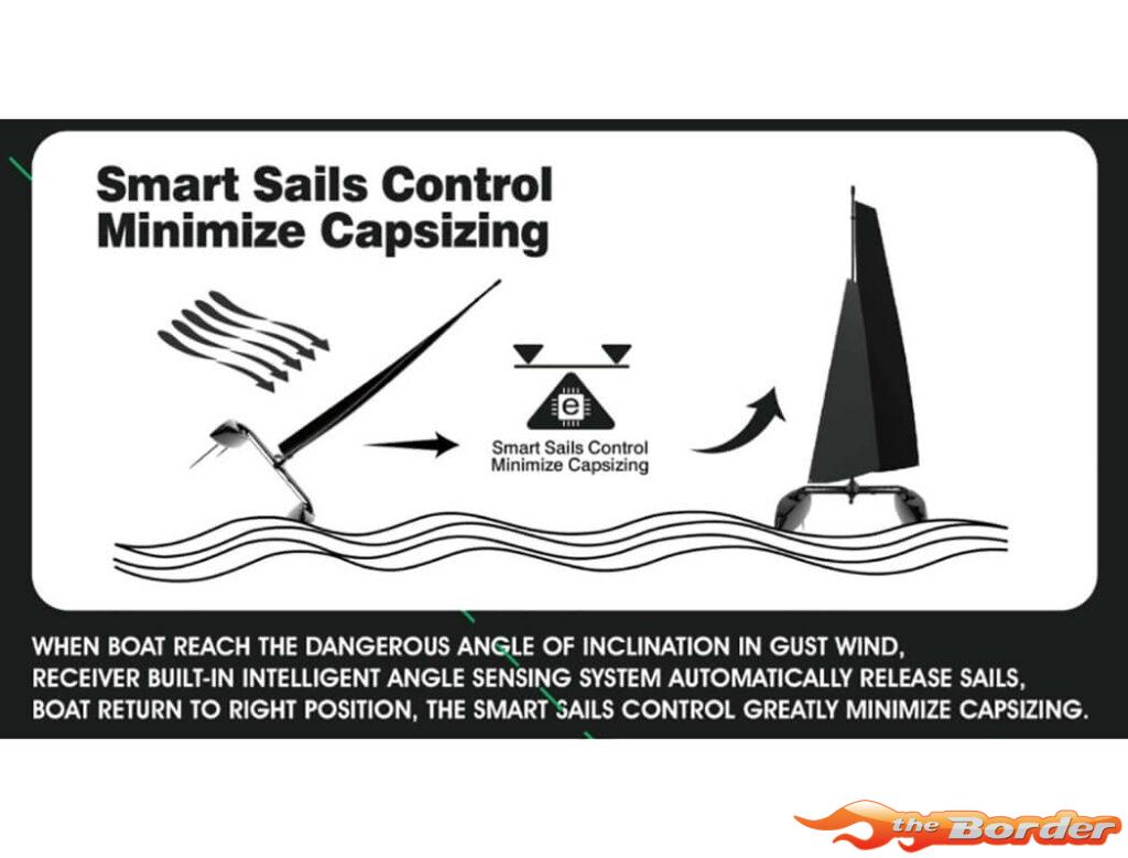 Joysway Catamaran Sailboat Binary V3 Smart Cat RTR - Afbeelding 7