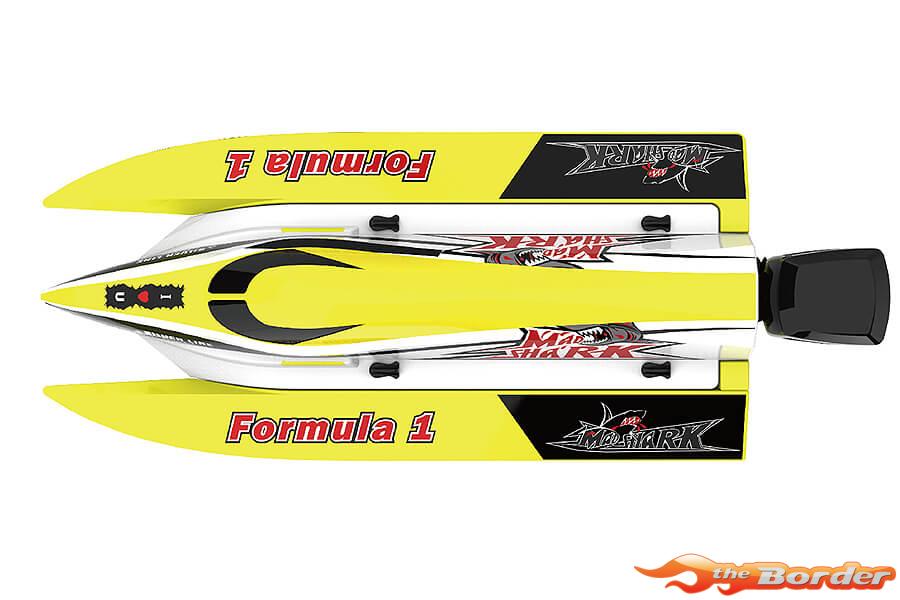 Joysway Mad Shark V3 F1 Mini Racing Boat 420mm 2.4Ghz RTR JY8203V3 - Afbeelding 5