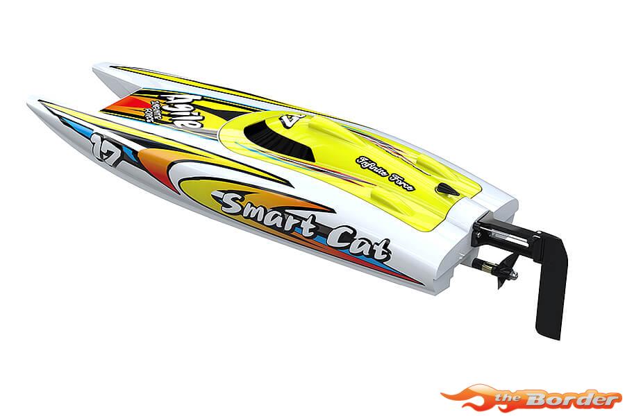 Joysway Smart Cat Catamaran Mini Racing Boat 420mm 2.4Ghz RTR JY8204 - Afbeelding 3