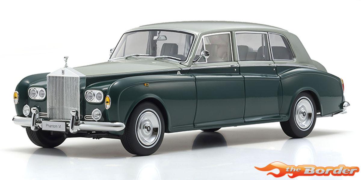 Kyosho 1:18 Rolls-Royce Phantom VI EWB 1968 Green-Silver