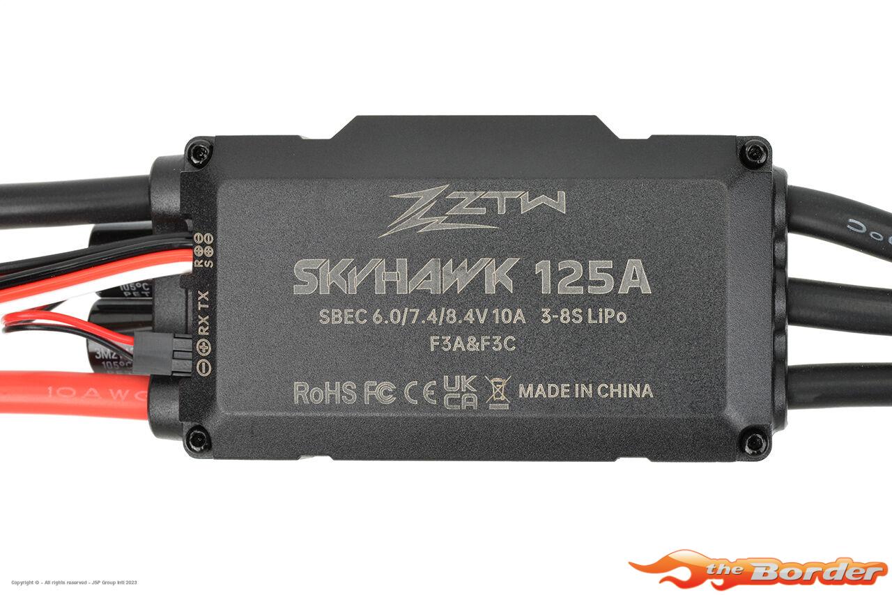 ZTW Skyhawk 125A SBEC - 3-8S - SBEC 6-7.4-8.4V/10A - Afbeelding 6