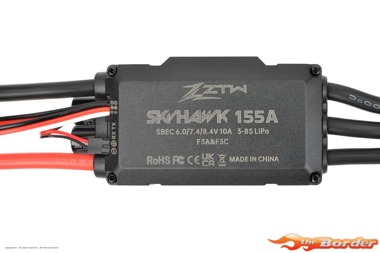 ZTW Skyhawk 155A SBEC - 3-8S - SBEC 6-7.4-8.4V/10A - Afbeelding 4