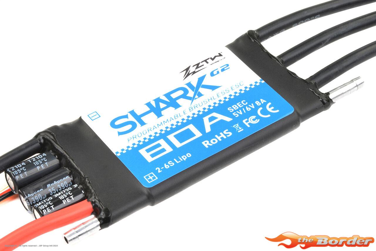 ZTW - Shark 80A SBEC G2 - 2-6S - SBEC 5-6V/4A 6080210