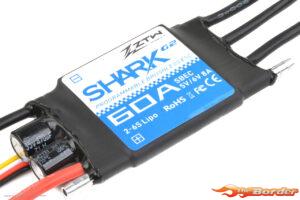 ZTW - Shark 60A SBEC G2 - 2-6S - SBEC 5-6V/4A