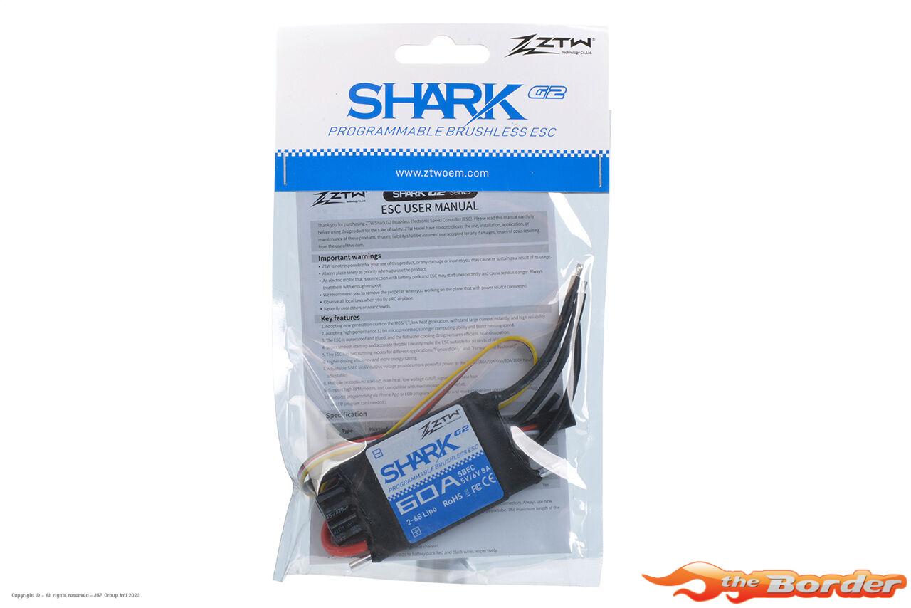 ZTW - Shark 60A SBEC G2 - 2-6S - SBEC 5-6V/4A - Afbeelding 7